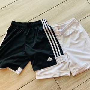 Adidas Soccer Shorts YM (2 pairs)